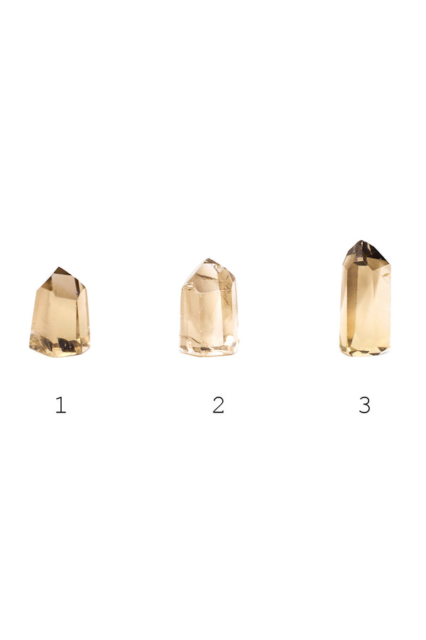 Standing Citrine Points
