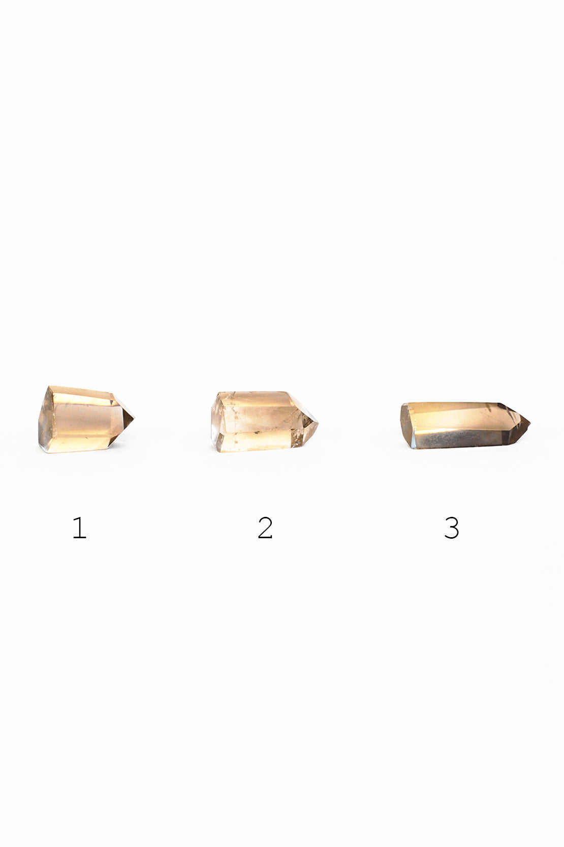 Standing Citrine Points